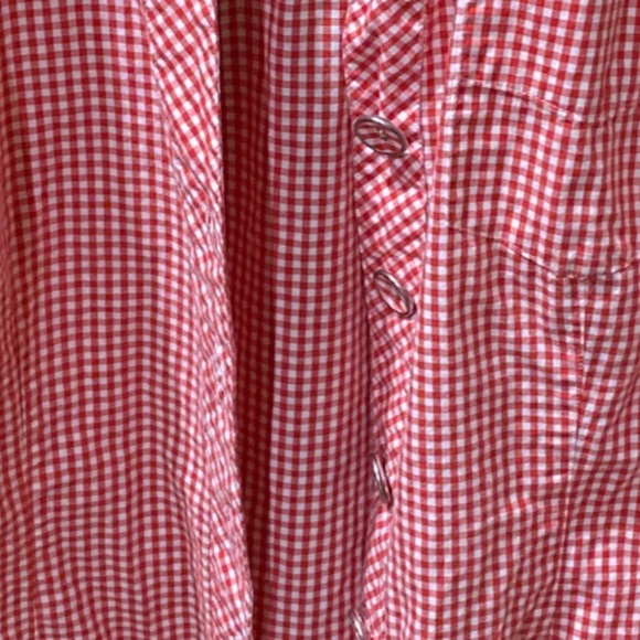 Upcycled Halloween Costume Little Red Riding Hood - Picture 9 of 16